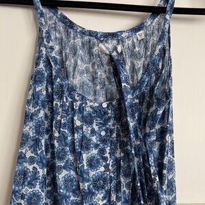 Doen Blue Floral Dress